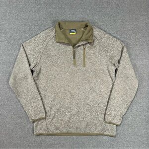 AFTCO Vista Performance 1/4 Zip Long Sleeve Sweater Fleece Men's Size Medium